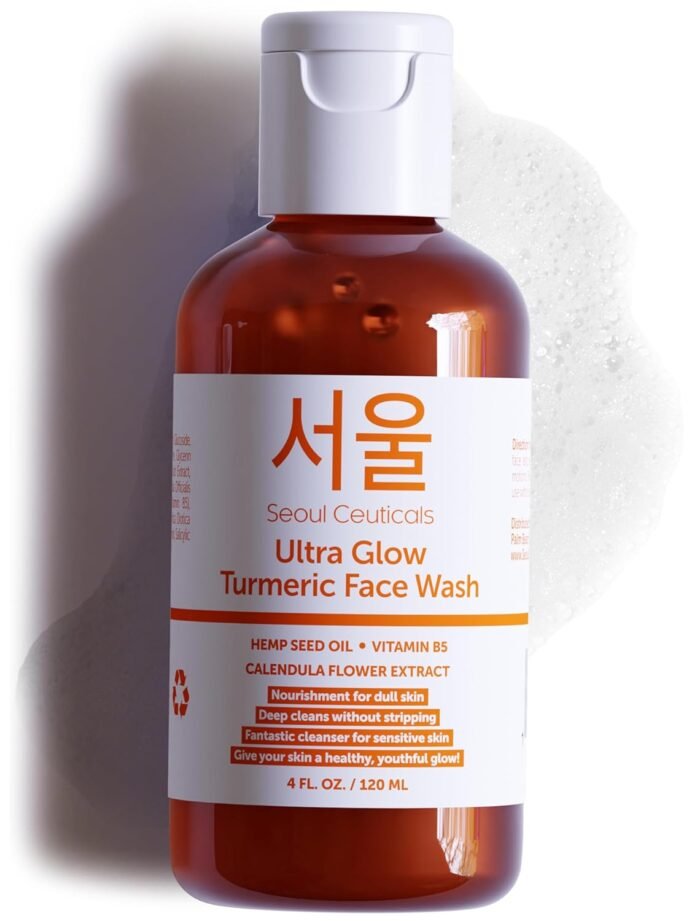 SeoulCeuticals Korean Turmeric Face Wash - Image 1