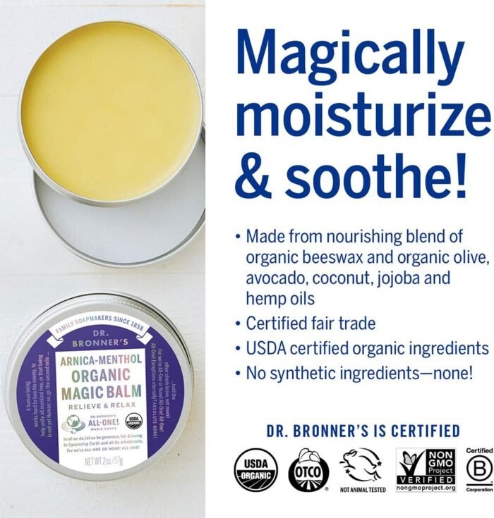 Dr. Bronner's - Organic Magic Balm - Arn - Image 5