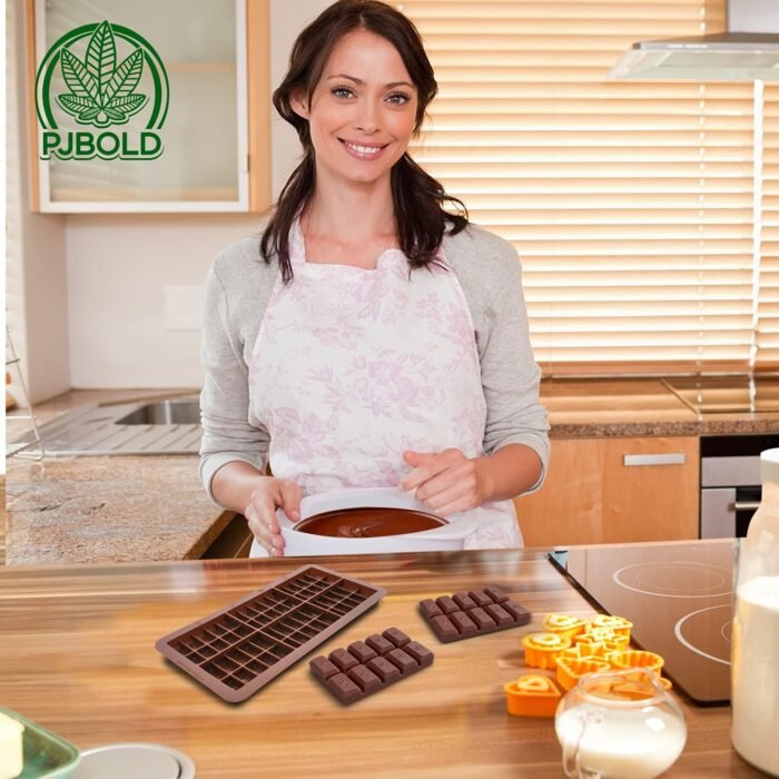 Small Leaf Chocolate Bar Silicone Candy - Image 5
