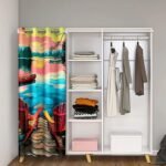 Manfei Lake Life Door Curtain for Doorwa - Image 2