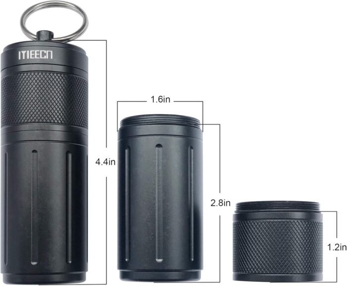 Two Layer Large Pill Organizer, Aluminum - Image 5