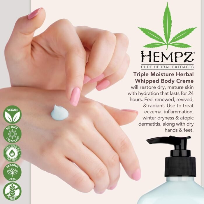 Hempz Natural Triple Moisture Herbal Whi - Image 3