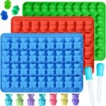 Webake Large Gummy Bear Molds, Silicone