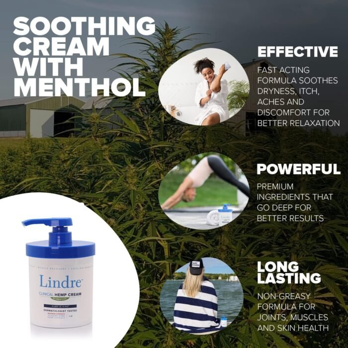 Regular Strength Hemp Cream for Back Kne - Image 2