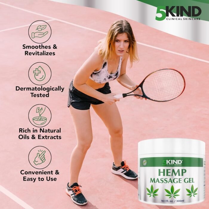 5kind Hemp Active Gel 10.1 fl fl oz- Hem - Image 4