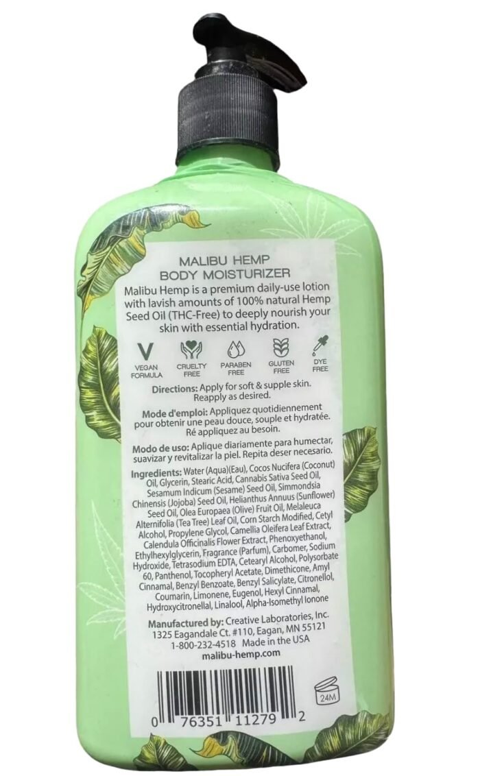 Classic Body Moisturizer, Natural Hemp S - Image 2