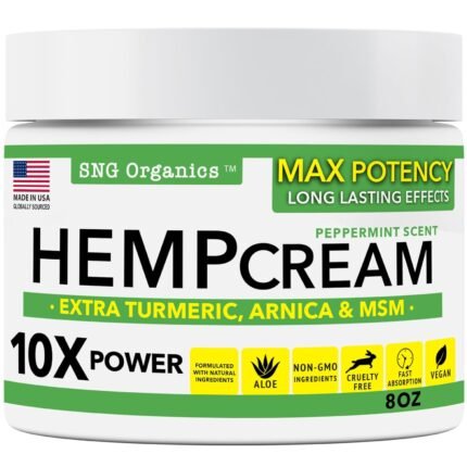 Super Natural Goods Hemp Cream (8oz) Hem