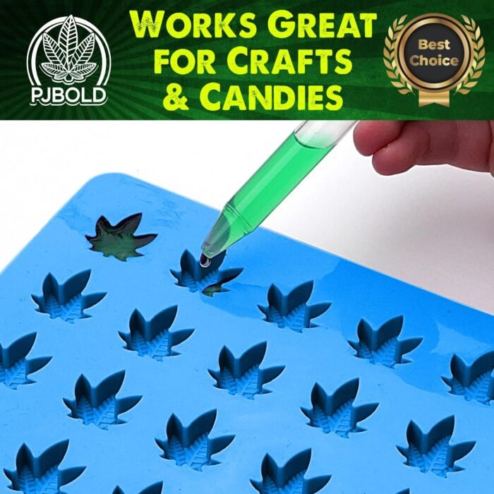 Marijuana Leaf Silicone Candy Mold - Hal - Image 3