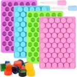 Sakolla Round Candy Molds Silicone, 220