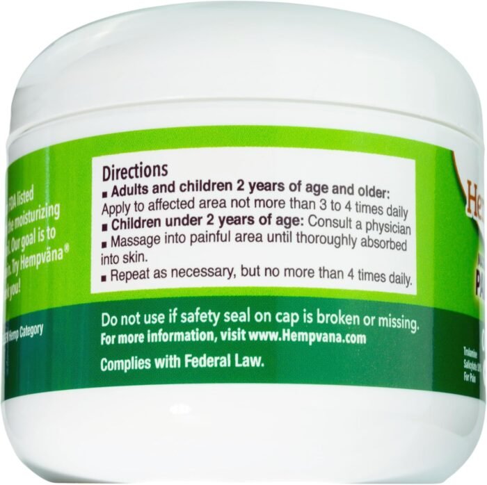 Hempvana Relief Cream with Seed Extract - Image 3
