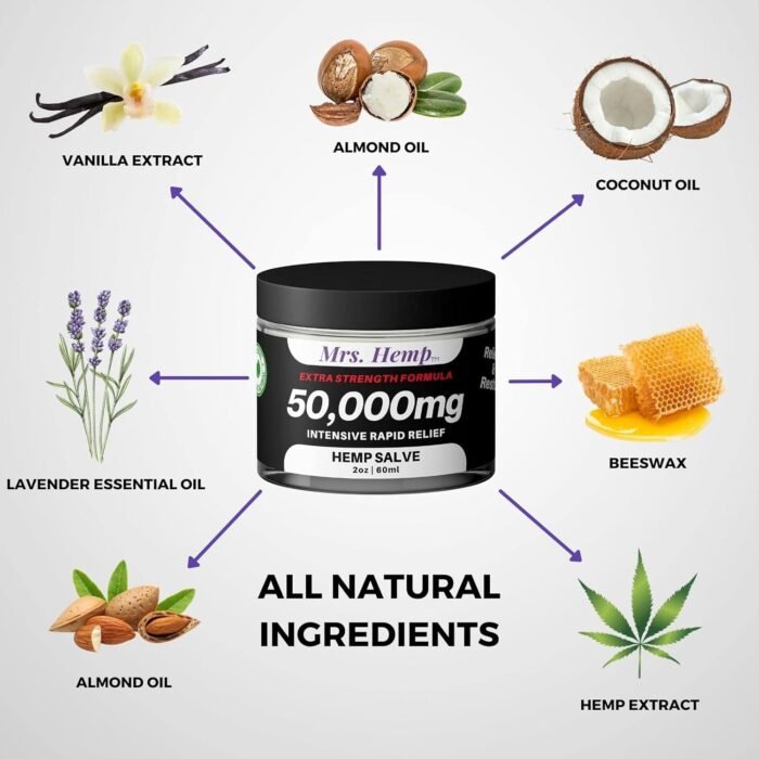 50,000 MG Hemp Extra Strength Healing Sa - Image 6