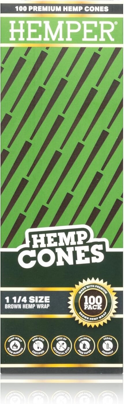 1 ¼ Size Pre-Rolled Cones | 100 Pack | N