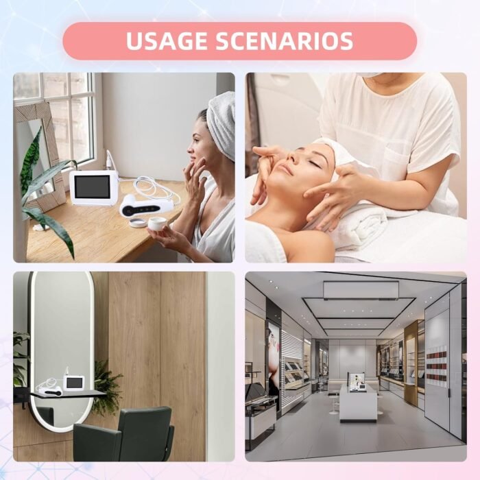 Skin Hair Analyzer, 5 Inch HD Screen Rec - Image 5