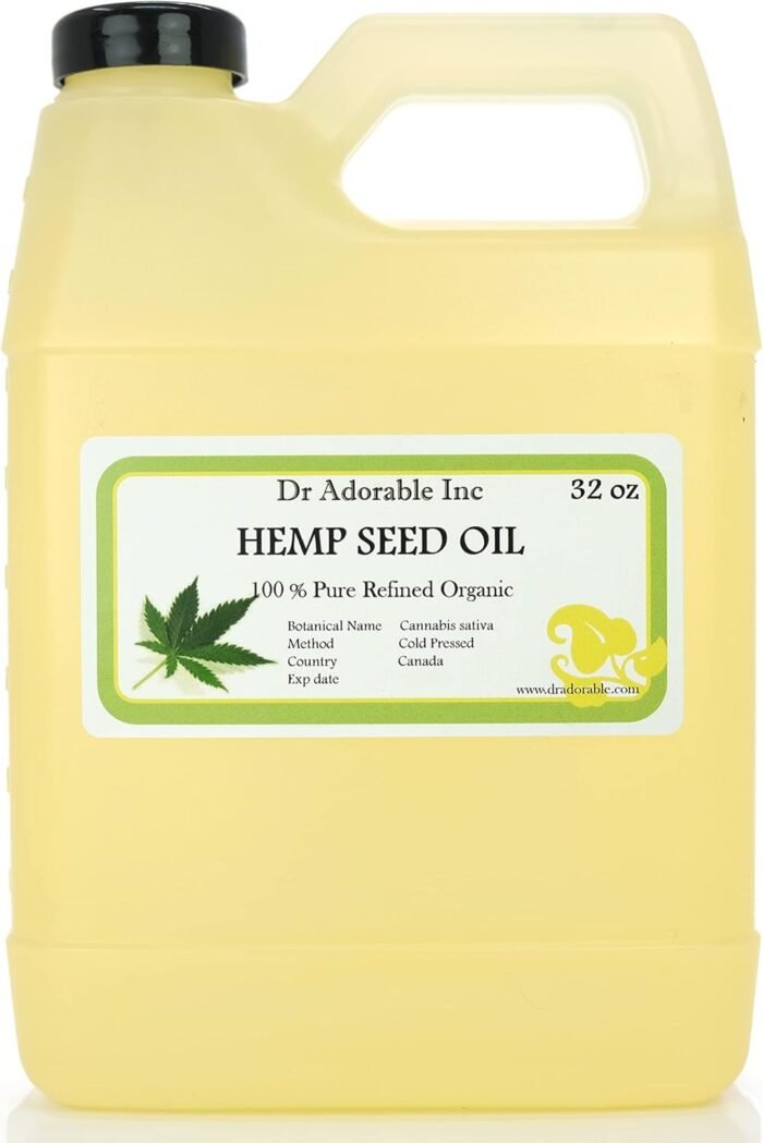 Dr Adorable - 32 oz - Hemp Seed Oil Refi - Image 1