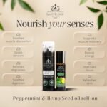 Peppermint Essential Oil Roll On with He - Image 2