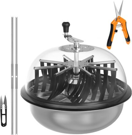 iPower 19 inch Bud Leaf Bowl Trimmer, Tw