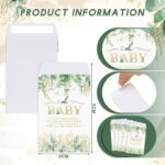Ctosree 24 Sets Sage Green Baby Shower P - Image 2