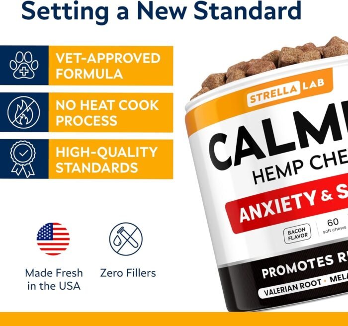 STRELLALAB Advanced Calming Chews for Do - Image 5
