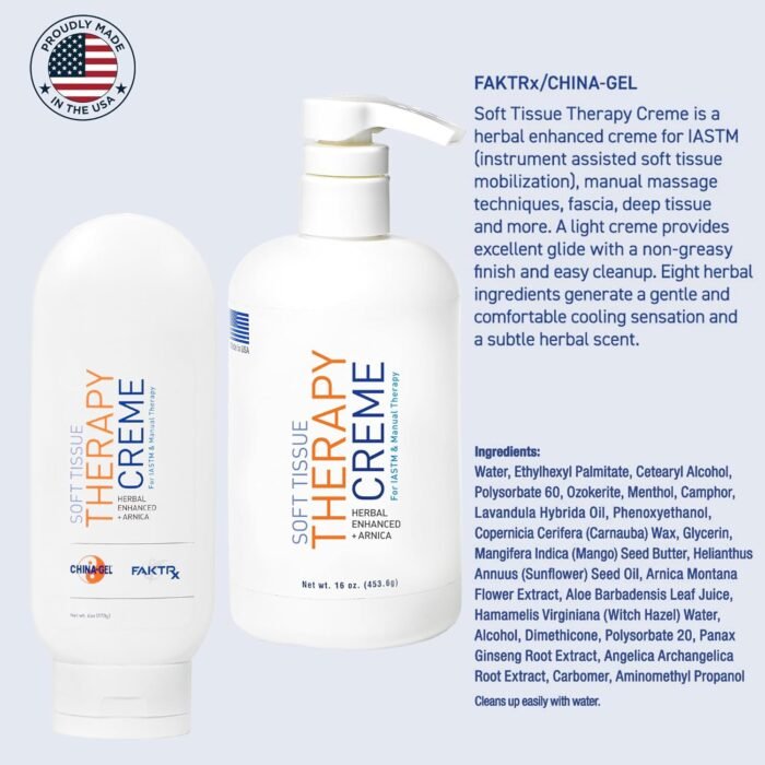 Soft Tissue Therapy Creme by China-Gel – - Image 5