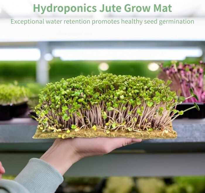 16 Pack Hemp Mats for Growing Microgreen - Image 2