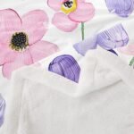 Castle Fairy Watercolor Flowers Plush Th - Image 6