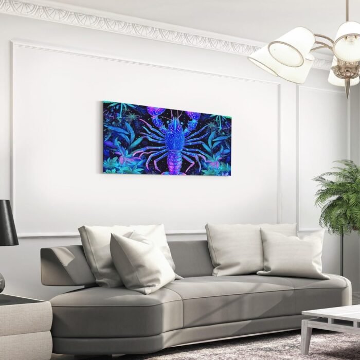 Erosebridal Lobster Large Canvas Wall Ar - Image 3