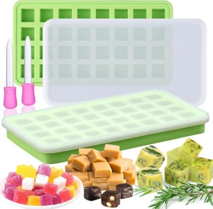 AIERSA 2Pcs Silicone Molds for Herb-Infu