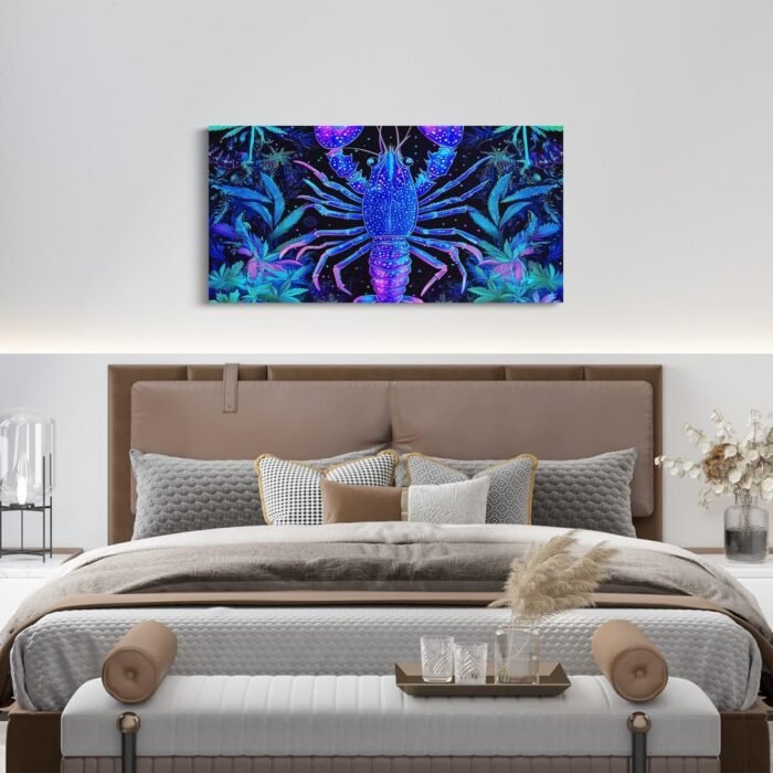 Erosebridal Lobster Large Canvas Wall Ar - Image 4