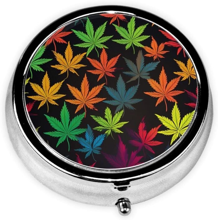 Pill Box Small Pill Case 3 Compartment C - Image 2