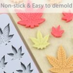 Leaf Silicone Mold Trays, 2Pcs Nonstick - Image 3