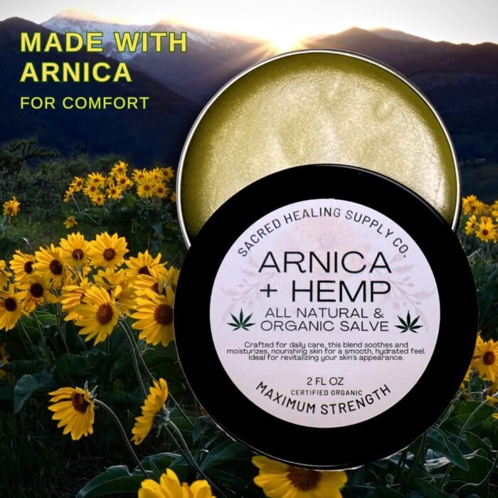 Sacred Healing Arnica, Hemp & Botanicals - Image 5