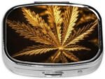 Pill Box Small Pill Case 2 Compartment C - Image 2