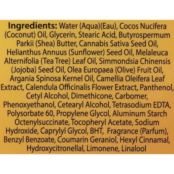 Malibu Hemp Shea Body Moisturizer, 18 fl - Image 4