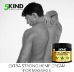 5kind Extra Strong Hemp Cream 10.1 fl oz - Image 3