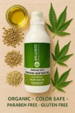 Wellness Premium Organic Hemp Shampoo – - Image 3