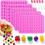 Mity rain 5pcs Fruit Snack Molds Silicon