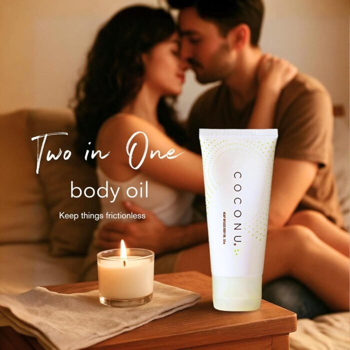 Coconu Hemp Infused Body Oil | Organic C - Image 8