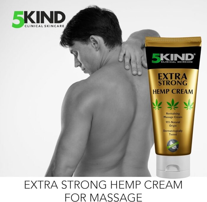5kind Extra Strong Hemp Cream 3.4 fl oz- - Image 4