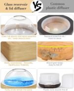 Glass Dome Essential Oil Diffuser with G - Image 3