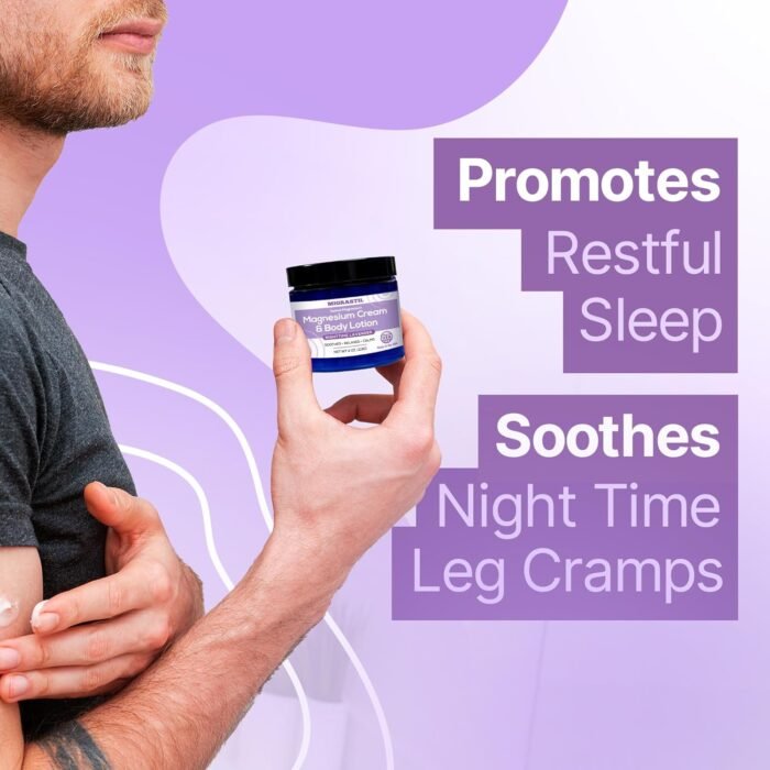 Nighttime Lavender Magnesium Cream & Non - Image 4
