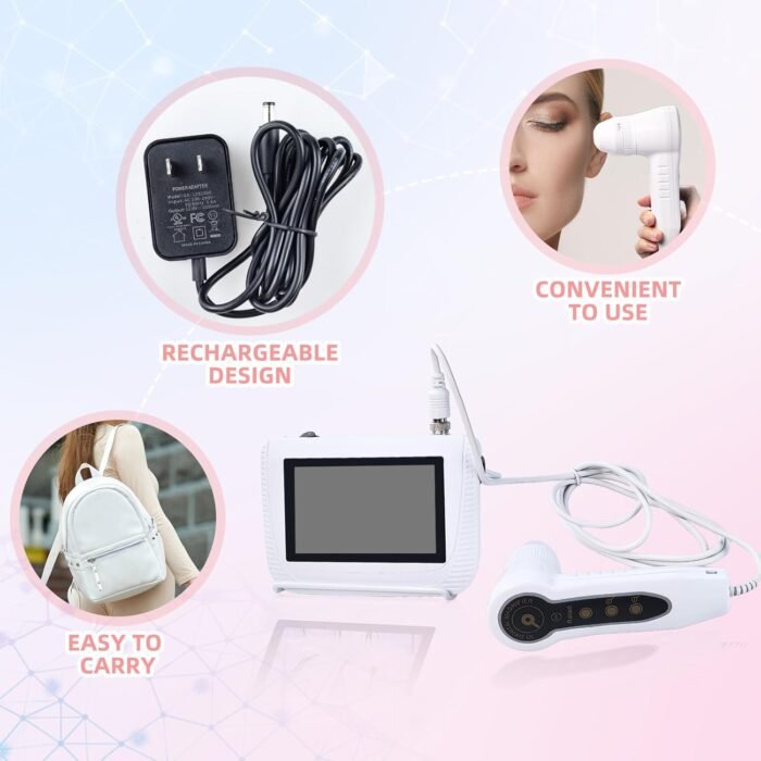 Skin Hair Analyzer, 5 Inch HD Screen Rec - Image 4
