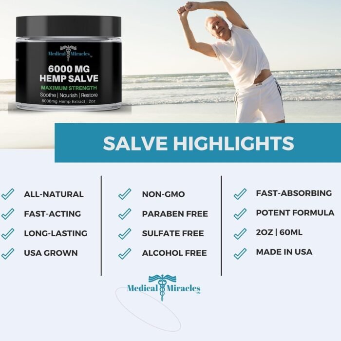 6000 MG Maximum Strength Healing Salve U - Image 5