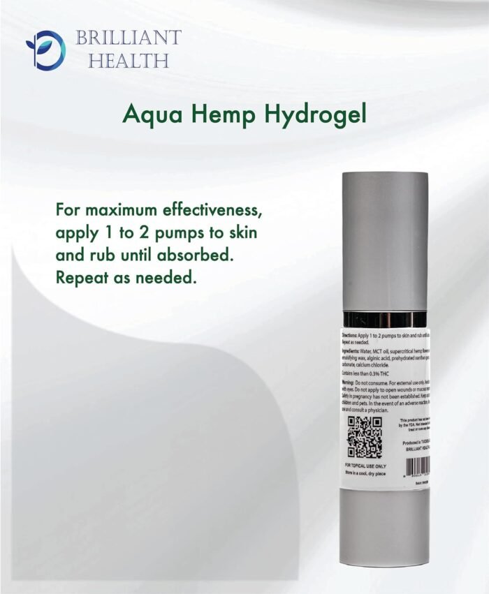 Aqua Hemp Hydrogel Physician Formulated - Image 3