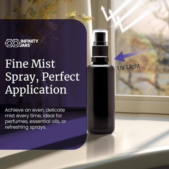 Infinity Jars 100 Ml (3.4 fl oz) Black U - Image 5
