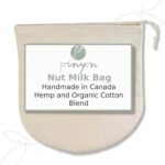 Organic Reusable Nut Milk Bag for strain