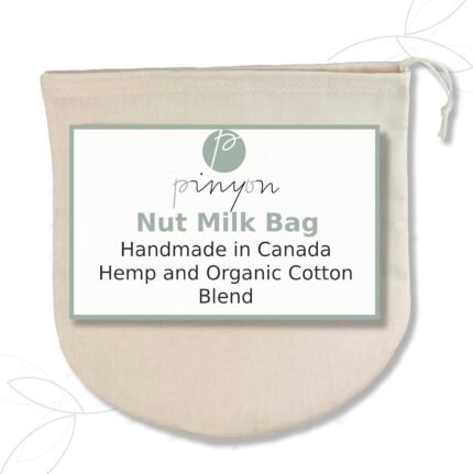 Organic Reusable Nut Milk Bag for strain
