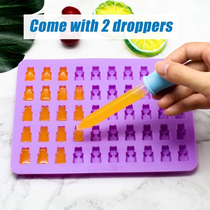 Gummy Bear Candy Molds Silicone, Gummy M - Image 3