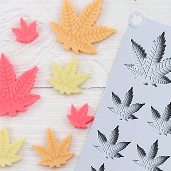 Leaf Silicone Mold Trays, 2Pcs Nonstick - Image 9