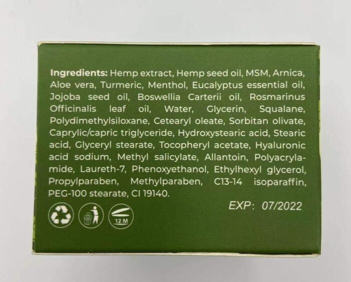 RANDEX 30000MG Organic Hemp Cream, Natur - Image 3