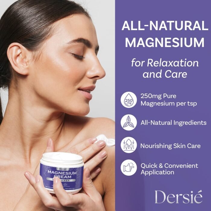 Dersie Magnesium Cream for Sleep & Leg C - Image 4